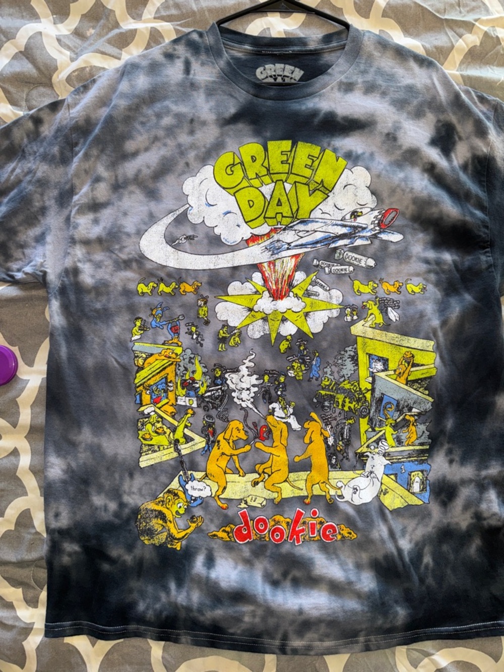 Green Day Dookie Tie-Dye Band Tee